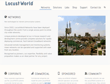 Tablet Screenshot of global.locustworld.com